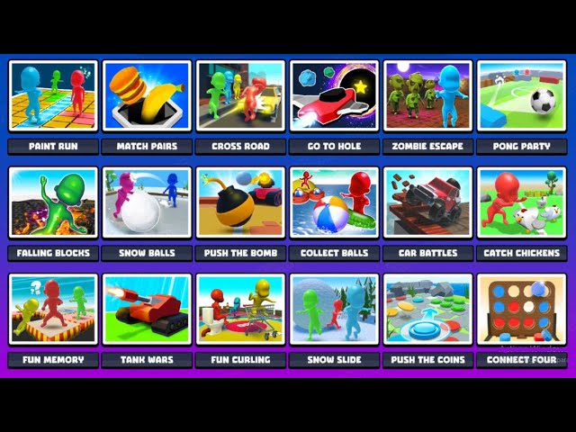 2 3 4 Player Games - MINI GAMES Gameplay Walkthrough 2023 Android, IOS