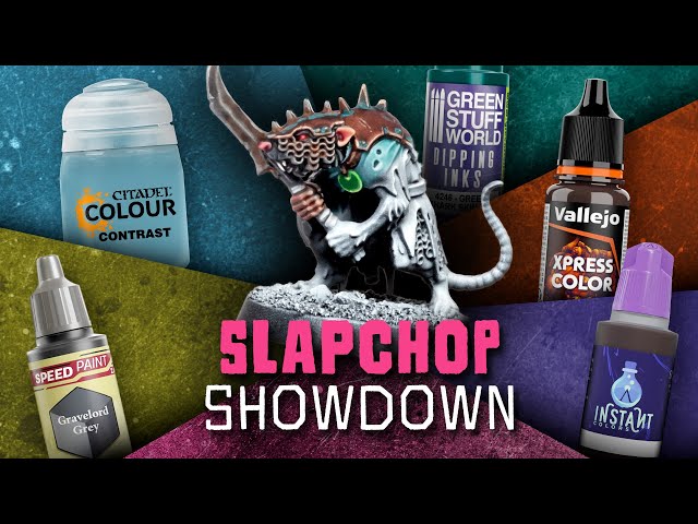 I found THE BEST PAINT for Slapchop (by painting Skaventide Clanrats!)