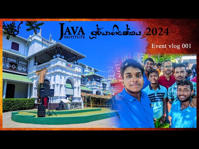 JAVA Institute Suryabhishekaya (සූර්යාභිෂේකය) 2024 | Gampaha Branch | සාකෙත | Event VLOG 001 Fox C
