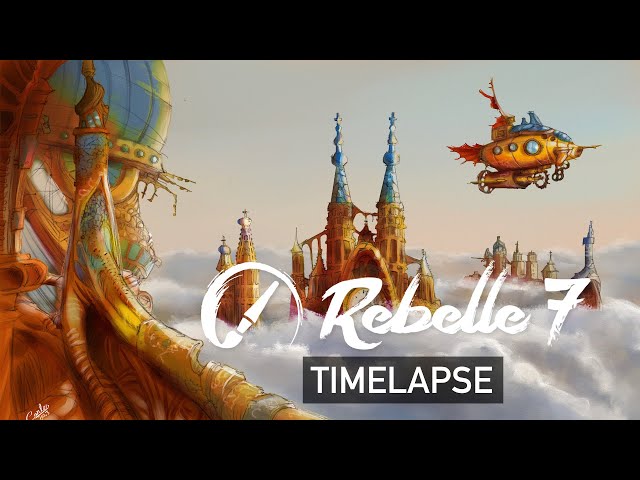 Barcelona Steampunk - Rebelle 7 Timelapse