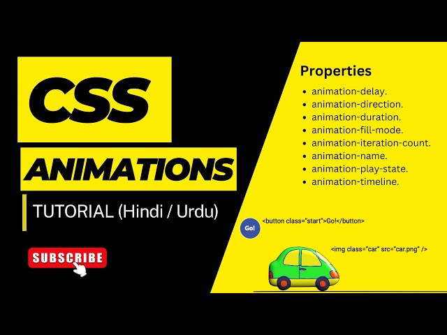 CSS Animation Tutorial | CSS Animation vs Transition (Hindi / Urdu)