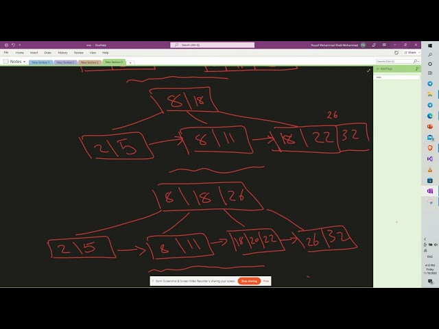 B+ Trees Insertion and Deletion