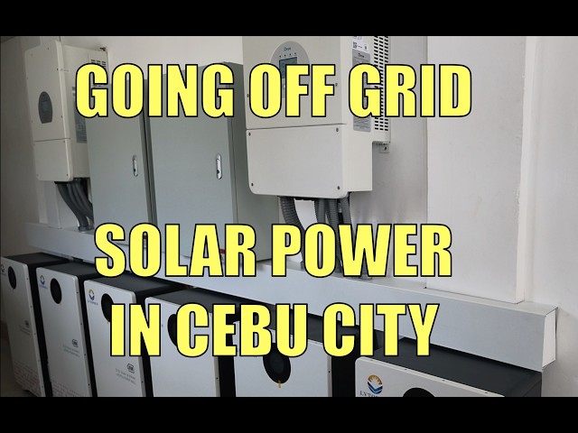 Going Off Grid: Solar Power In Cebu City.