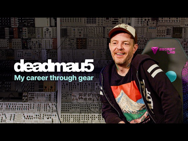 Inside deadmau5's Incredible Synth Studio | My Career Through Gear