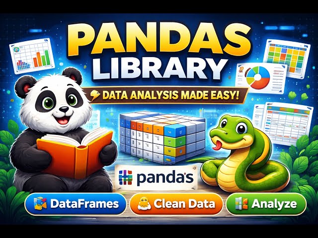 Pandas in Python | Quick Revision & PYQ 🔥 | Data Analysis Made Easy 🐼