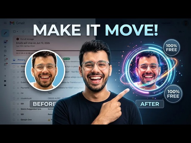 How To Animate Your Gmail Profile Picture for Free