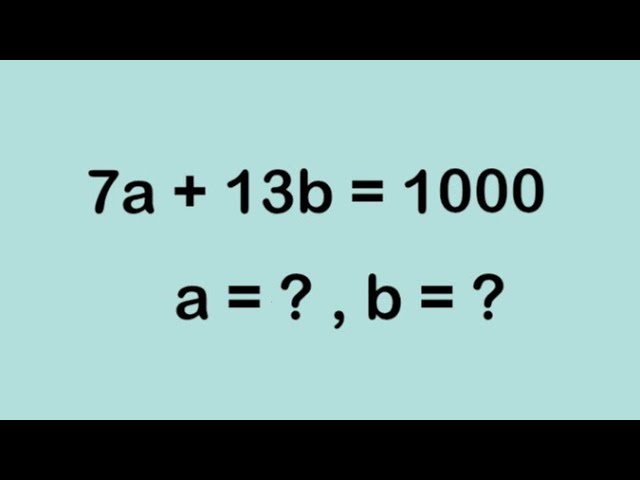 An Interesting Olympiad Problem l Wounderful Trick l olympiad mathematics 