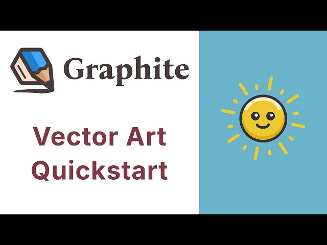Vector Art Quickstart - Graphite, the Open Source 2D Graphics Suite