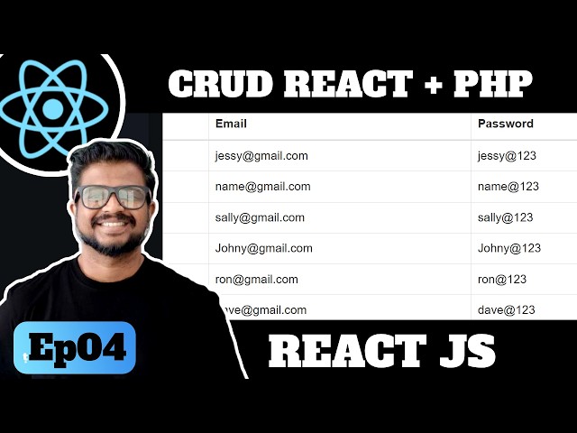 Ep4 - React JS + PHP MySQL CRUD Application | Full Stack Beginner Project