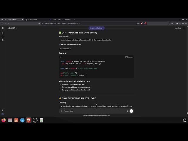 Mastering Javascript|| learning Livestream