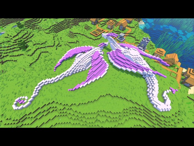 How to build a Crouching Dragon | Companion for Sleepy Dragon | Minecraft