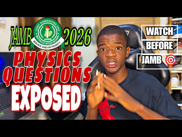 40 JAMB 2026 Predicted Physics Questions With Detailed Solutions