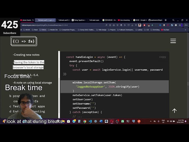 Day 1 Learning Full Stack Dev (Full Stack open)
