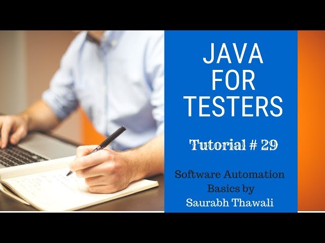 Java for Software Testers Tutorial#29 - While Loop