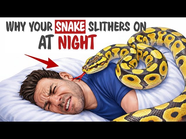 If Your Snake Slithers On You at Night, They're Trying To Tell You T....