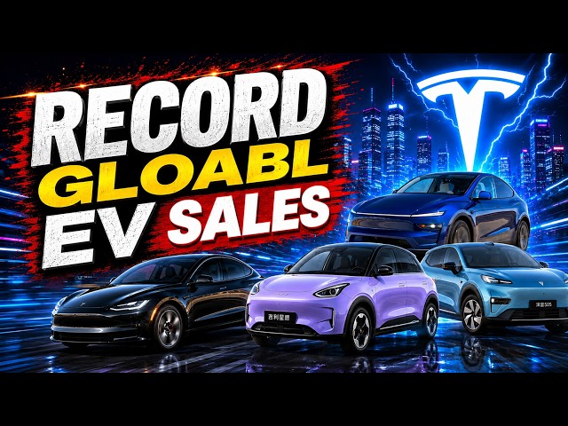 EVs just grew 62% across the world (once you remove these 2 countries)