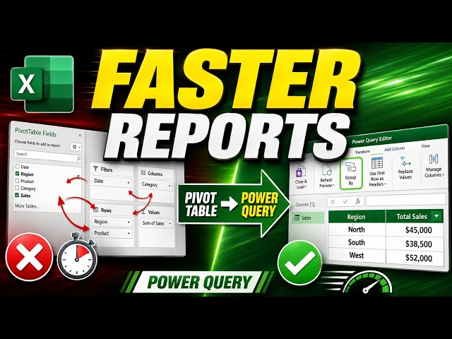 Stop Using Pivot Tables for Reports? Try This Power Query Trick