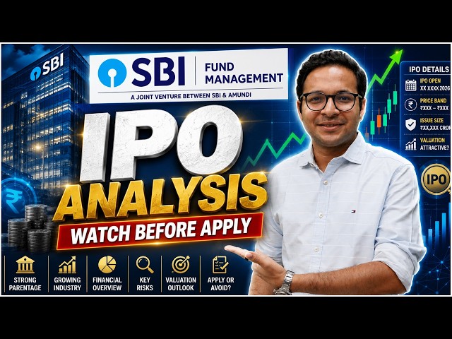 SBI Funds Management Ltd. IPO | SBI AMC IPO | SBI Funds Management IPO analysis |