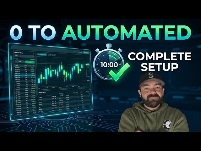 Zero to Fully Automated Trading in 10 Minutes | QuantCrawler Complete Setup