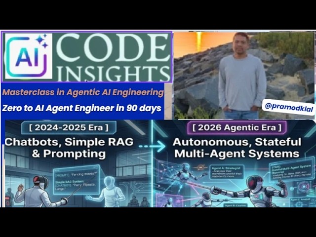 Agentic AI Engineering Masterclass   2026 Series 2