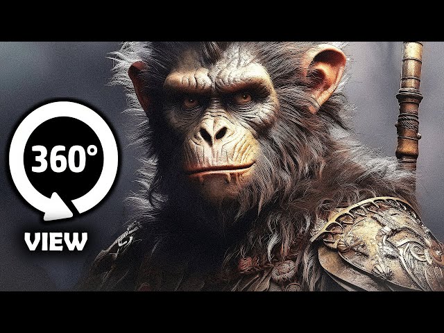 360 VR| Black Myth Wukong - Forest Camera Flight in VR