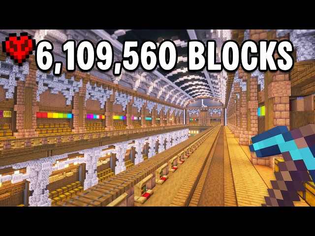 I Built the PERFECT Storage Room in Hardcore Minecraft
