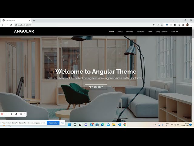 Angular 14 Free Responsive Theme Working Demo