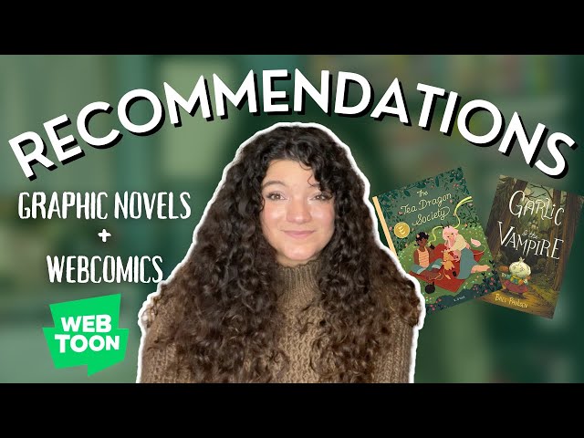FANTASY GRAPHIC NOVELS + WEBCOMICS || cozy fantasy, webtoons, and magic garlic