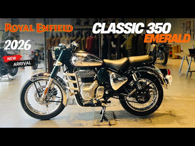 Royal Enfield ❤️ Classic 350 Emerald Full Detailed Review ✅ New Price & Features 🔥 Classic 350