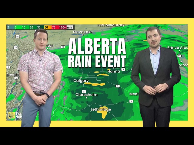 Heavy rain continues across Alberta, how this event compares to 2013 floods | #WeatherAM