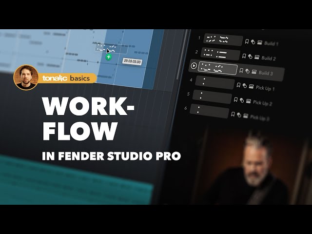 Tonalic Workflow in Fender Studio Pro – Working with Tonalics
