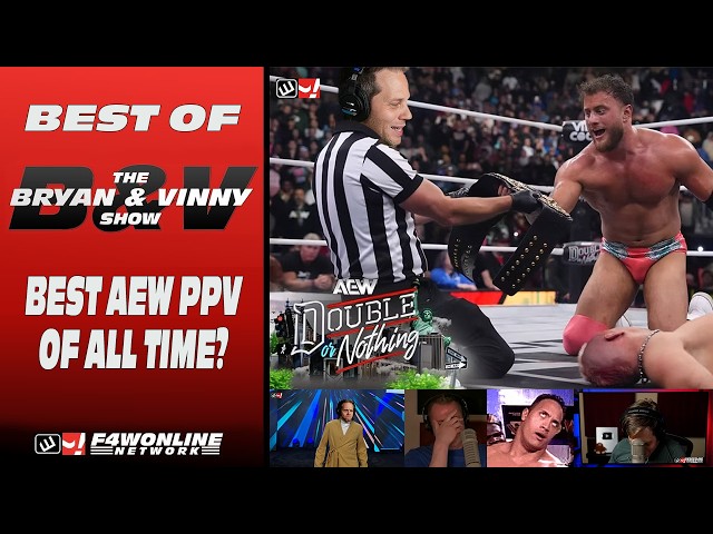¿Fue Double Or Nothing el mejor PPV de AEW de la historia? Lo mejor del show de Bryan y Vinny.