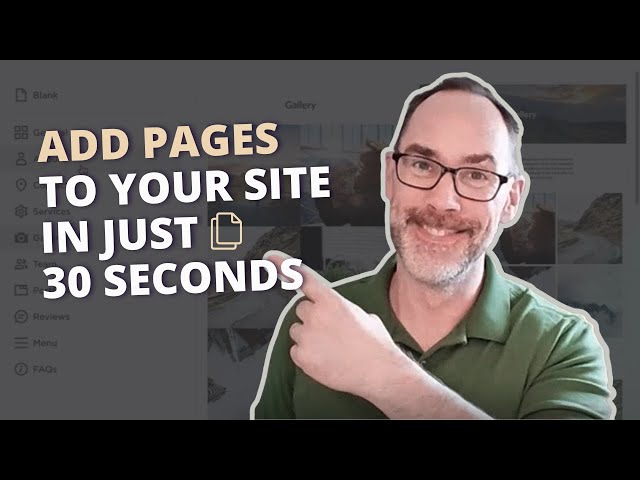 How to add pages in AI Website Builder (for beginners)