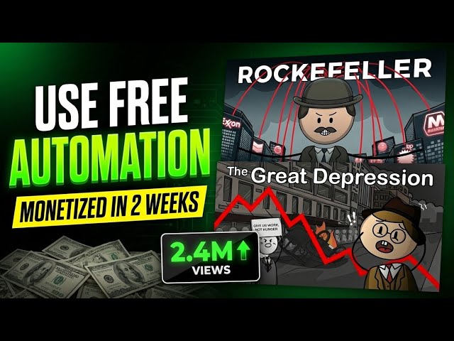 How to Easily Create VIRAL 2D Finance Documentary Videos in Minutes