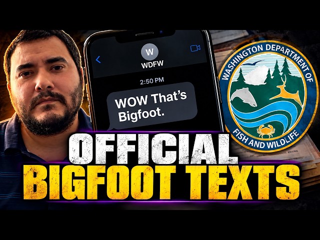 Official Bigfoot Text Messages REVEALED, Legacy Bigfoot "Researchers" Are Worried