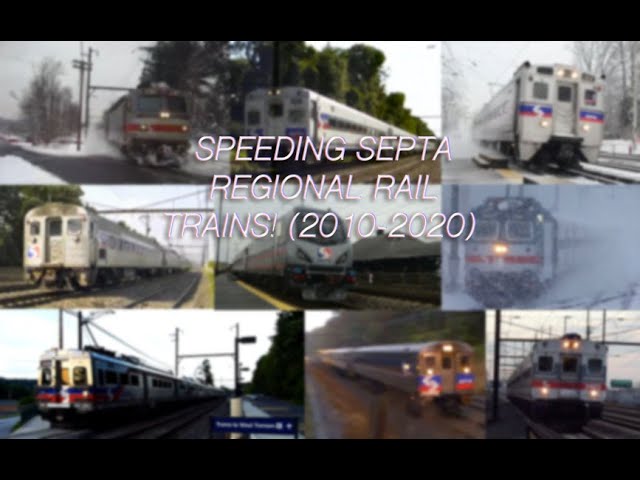Speeding SEPTA Trains - Epic Film (2010-2020)