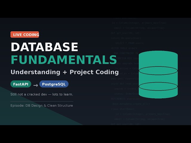 DataBase Management Understanding Fundamentals and Project Coding 2