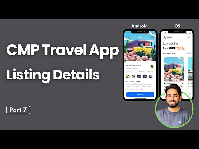 Compose Multiplatform Travel App — Listing Details for Android & iOS (Part 7)
