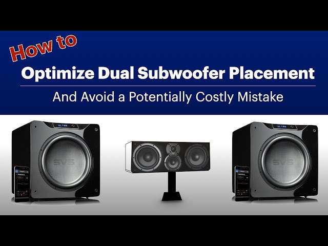 No cometas este error al colocar varios subwoofers: consigue mejores graves.