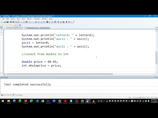Java Type Casting