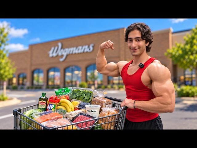 My Entire Grocery Haul for staying SHREDDED