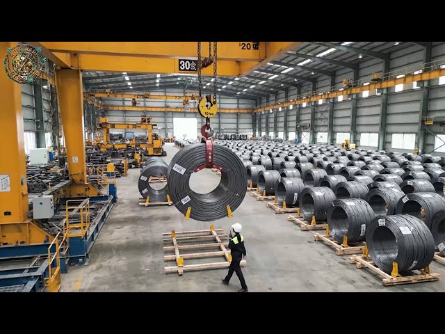 Inside a Mega Steel Factory: Iron Ore to Wire Rods (Full Process) (Best for Search & Authority)