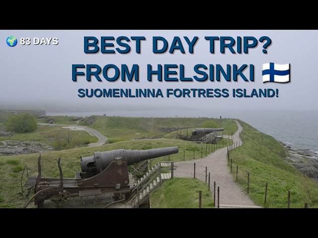 SUOMENLINNA 🇫🇮 Helsinki’s Incredible Sea Fortress | Walls, Tunnels & Submarine