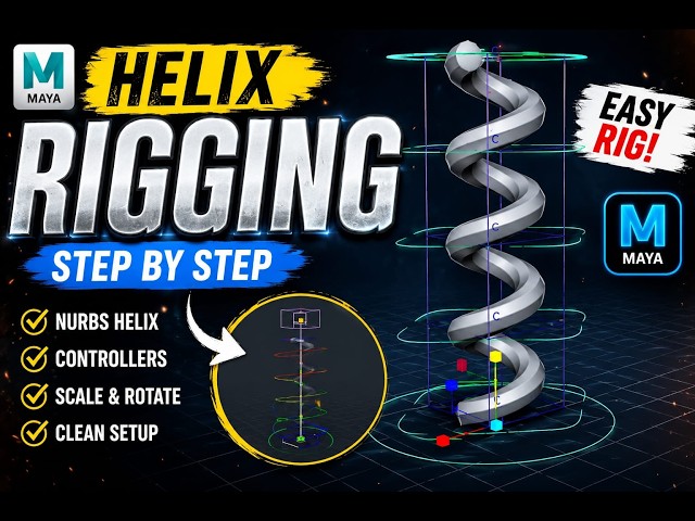 #Rigging #Maya Tutorial #Beginner 3D