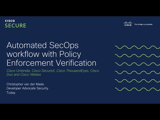 Automated SecOps workflow with Policy Enforcement Verification. Ep.25