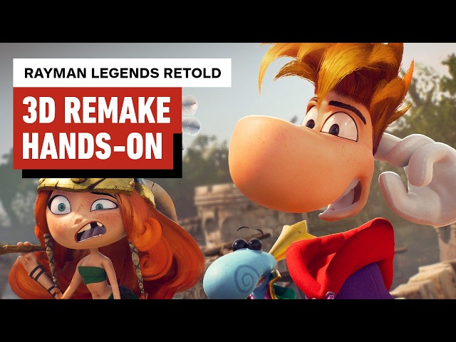 Rayman Legends Retold Hands-On Preview: A Remake With 3D Art and 2D Action
