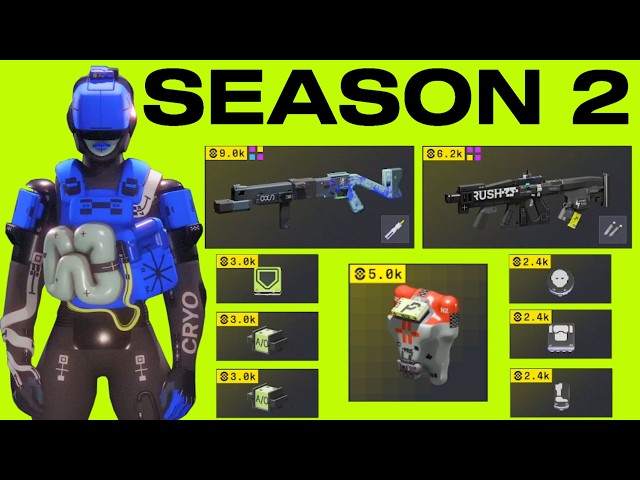 Using ALL GOLD ITEMS with Recon (Season 2) in Marathon