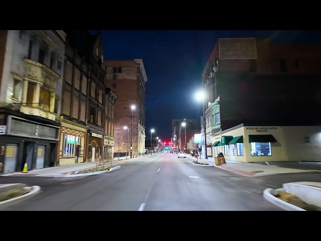Wheeling West Virginia After Dark