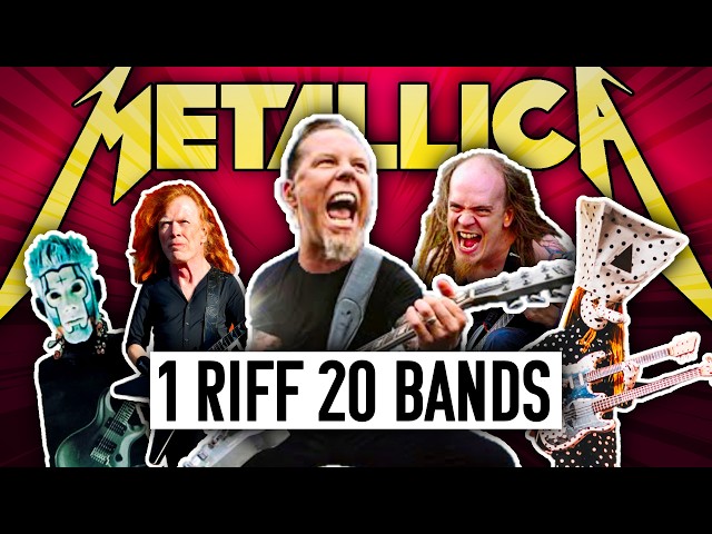 1 Riff 20 Bands - Seek & Destroy