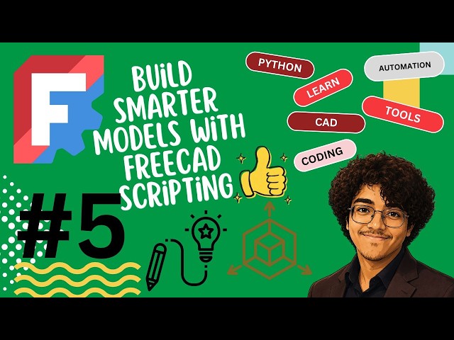 ✅ FreeCAD Python Scripting: Boolean Operations Explained #5